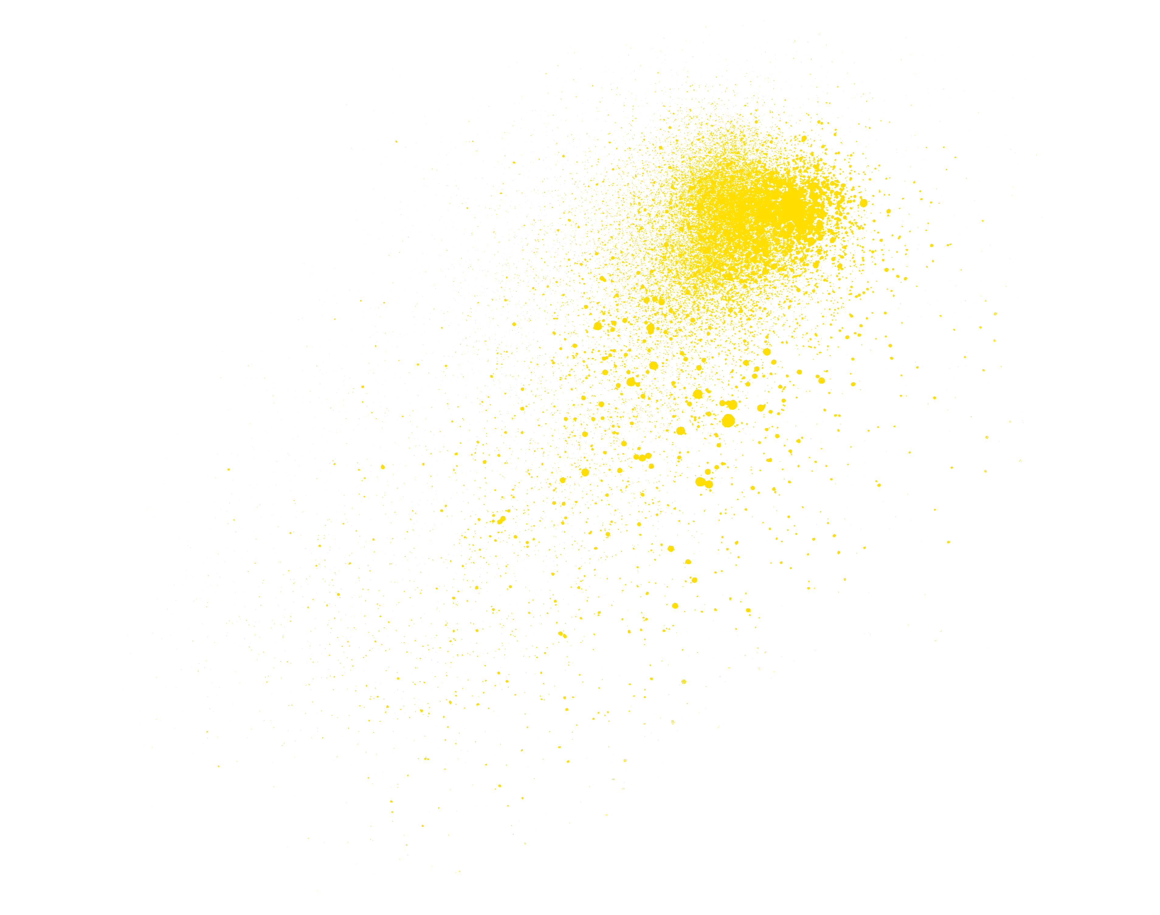 Yellow Splatter